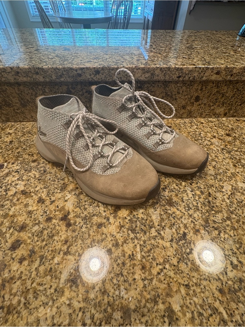 Danner Caprine Dusty Jade/Brindle Hiking Boots Size 8 Vibram Sole Shoes